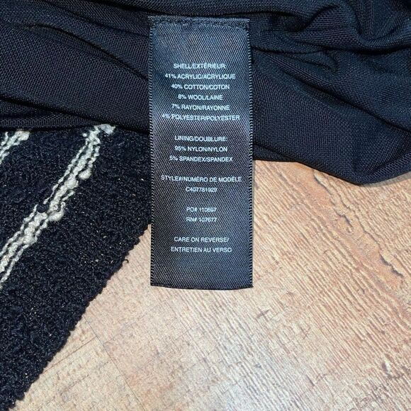 Alice + Olivia Monah Pinstripe Sweater Dress - Picture 10 of 14